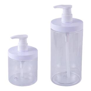 洗衣液分装瓶按压瓶大容量装洗衣液替换装专用大口径空瓶子收纳瓶