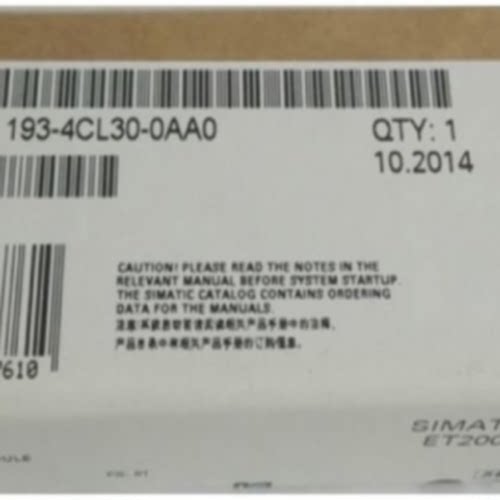 议价6ES7193-4CL30-0AA0西门子ET-200S模块6ES71934CL300AA0全新