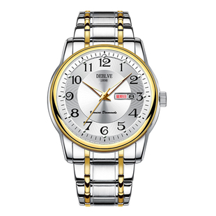 品牌十大名牌手表男士机械表老人全自动夜光防水石英表男国产腕表