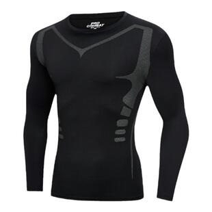 秋冬速干紧身衣男士长袖篮球高弹运动套装内穿跑步健身训练服春秋