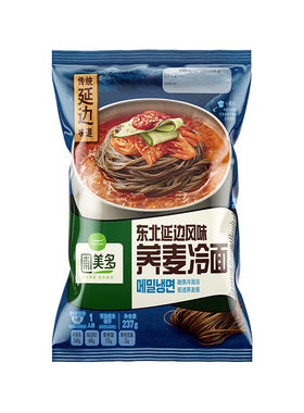 圃美多延边风味荞麦冷面带汤料包