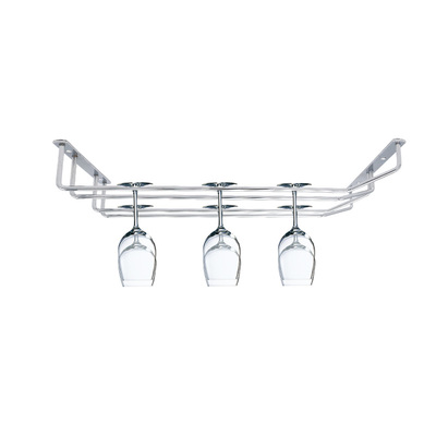 不锈钢高脚杯欧式悬挂红酒杯架