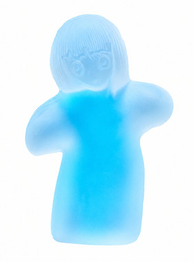 魔幻手机傻妞归来二代水晶摆件