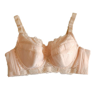 大码文胸大罩杯侧收聚拢胖mm胸罩薄款全罩杯内衣大胸显小F杯G杯