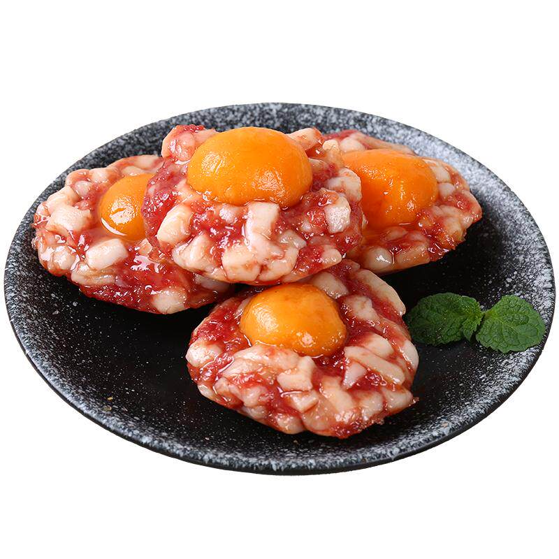 广东特产正宗凤凰盏咸蛋腊肉饼