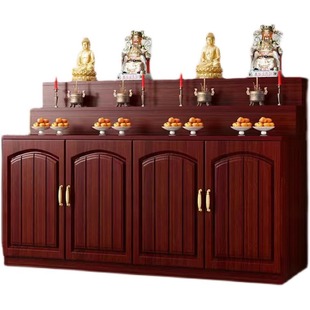 供桌佛堂家用带柜佛桌佛龛新中式佛像柜香火桌香案三层堂口神仙台