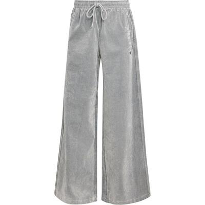 阿迪达斯女士阔腿运动日常长裤