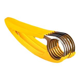 香蕉切片器不锈钢切banana刀香肠工具切水果分割器火腿肠切割神器