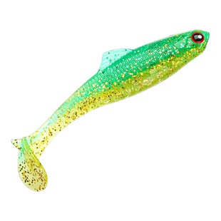 平凡之路暴躁白条大扰流T尾软饵淡水海钓鳜鱼鲈鱼路亚假饵