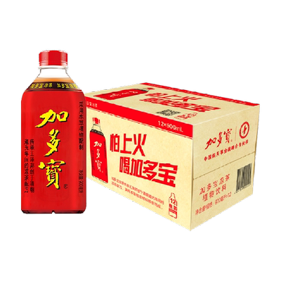 加多宝凉茶炎夏消暑900ml*12瓶