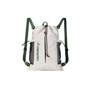 kawasaki川崎羽毛球包网球包双肩包束口袋大容量多功能背包运动包