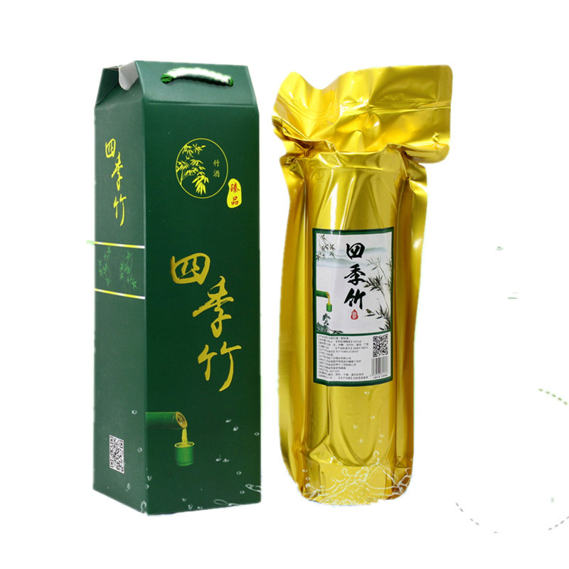 四季竹高度白酒原生态真空礼盒