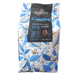 法芙娜巧克力币3kg原装 厄瓜多尔加勒比欧帕丽斯度思香脆珍珠灵感