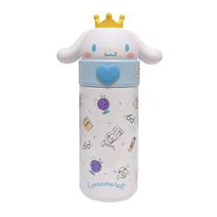 正品三丽鸥凯蒂猫316保温杯女生高颜值水杯儿童杯子可爱上学专用