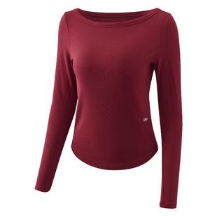 【羽织系列】gigt极吉新年限定红色健身衣女普拉提运动长袖瑜伽服