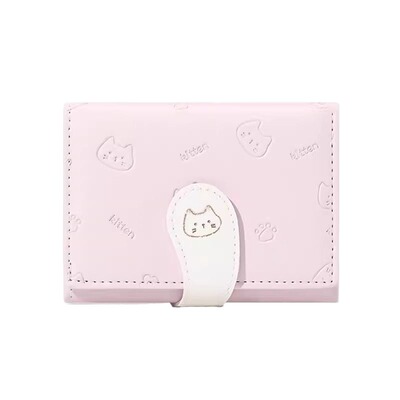 日韩简约三折钱包|超9000次加购