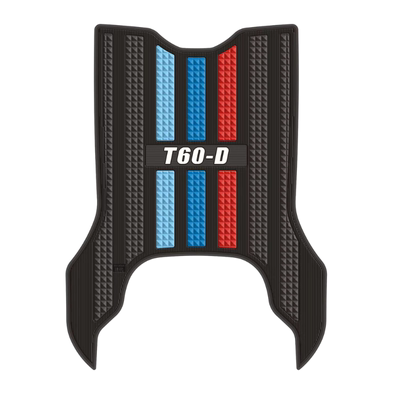 雅迪T60-D脚垫 电动车改装配件专用加厚防水脚踏垫 雅迪t60-d脚垫