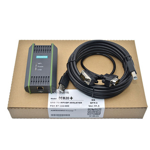 适用西门子s7-200/300/400plc编程电缆plc编程数据MPI下载线0CB20
