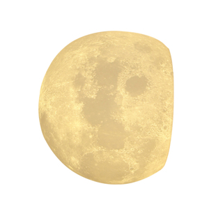 月球壁灯转角装饰氛围灯免布线阳台造景卫生间水管美化遮瑕装饰灯