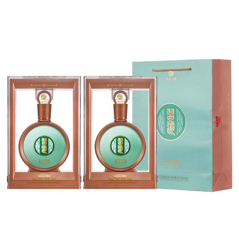 [官方自营]君品习酒53度500mL*2瓶(非礼盒)酱香白酒新老款随机发实拍图 商品