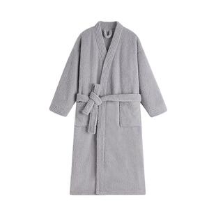 珊瑚绒睡袍浴袍男秋冬情侣长袍睡衣女家居服冬季冬款2026新款男士