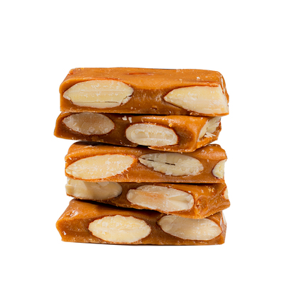 手工海盐杏仁太妃糖焦糖巴旦木扁桃仁坚果酥糖婚糖果喜糖休闲零食