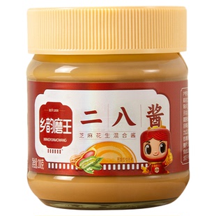 乡韵二八酱200g花生芝麻酱家庭用正宗麻酱商用火锅调料蘸料拌面酱