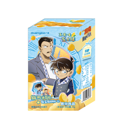 广博名侦探柯南食玩饼干零食盲盒
