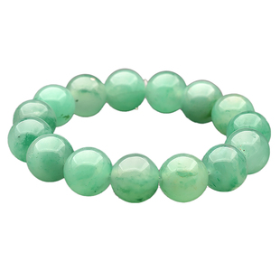 非洲翠珠串天然独龙玉手串飘花高冰云南玉石圆珠手链男士女款珠子