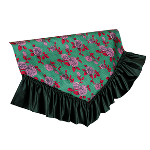 高端玫瑰花防滑沙发垫美式高档复古沙发套盖布高级感组合沙发垫布