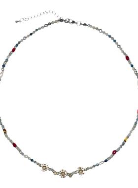 waki西西里晨雾度假感串珠项链