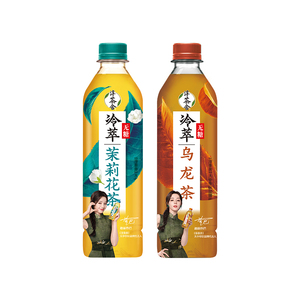 迪丽热巴代言淳茶舍茉莉花茶饮料乌龙0糖0脂0卡480*12整箱冷萃茶