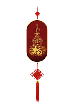 百福葫芦挂件客厅玄关走廊过道装饰画福字2026新年喜庆氛围感挂画