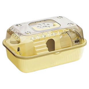 仓鼠笼子专用品跑轮躲避屋水壶玩具超大豪华别墅金丝熊亚克力外带