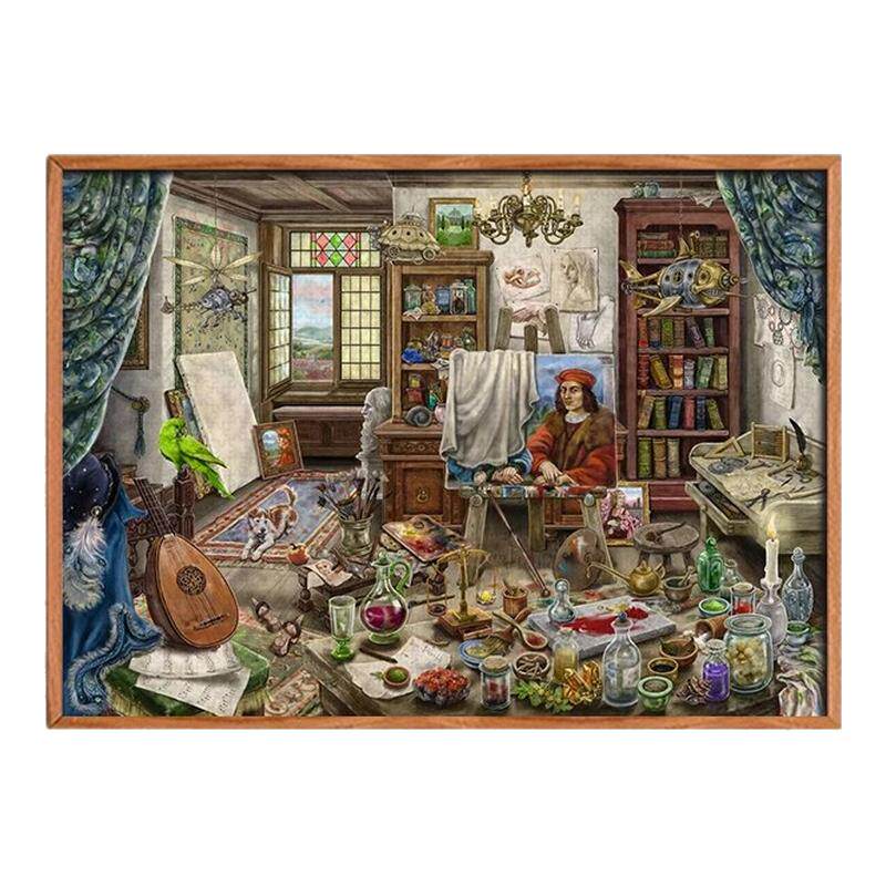 Ravensburger睿思密室逃脱系列759片探险神秘礼物德国进口368片