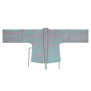 谜阿凰【青荧对襟衫】原创唐制春夏汉服上衣蓝色大码日常通勤女款