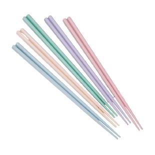 佩尔森马卡龙筷子家用一人一筷专人专筷高档抗菌防霉防滑合金筷子