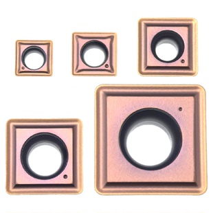 U钻刀片不锈钢304316L钛合金WC桃型快速暴力钻四方SP出水钻头刀粒