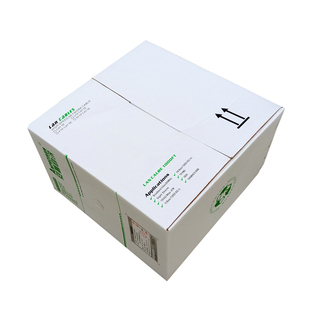 安普超五类网线8芯0.5全铜纯铜网络监控双绞线网线300米整箱 包邮