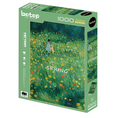 botop春丝绒膜拼图拼图正品包邮