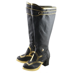 守望先锋 艾什社交名媛皮肤cos鞋 动漫Cosplay靴支持定制