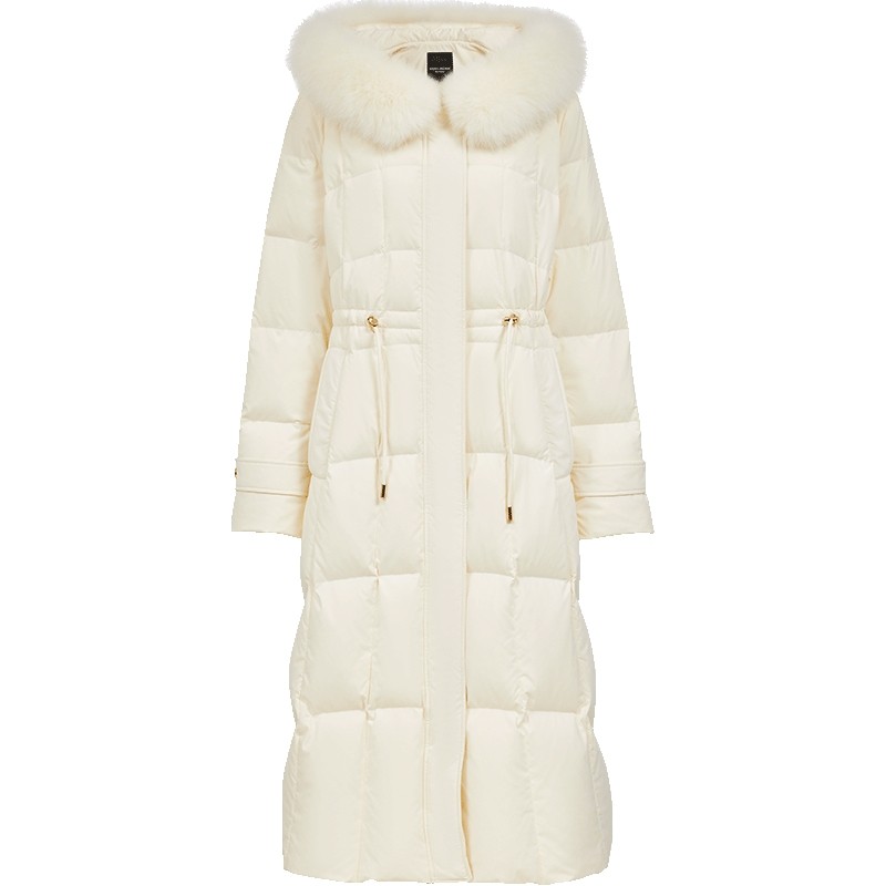 VeroModa90白鹅绒羽绒服毛领