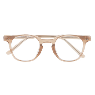 韩系不挑脸形GM复古眼镜框女圆脸小红书黑色方形防蓝光近视眼镜男