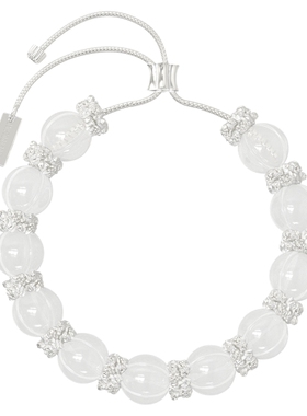 Mouhooland/暮后之地新艺术系列南瓜珠花簇手链小众设计手环情侣