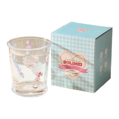 彩盒装春日浪漫咖啡杯玻璃杯家用