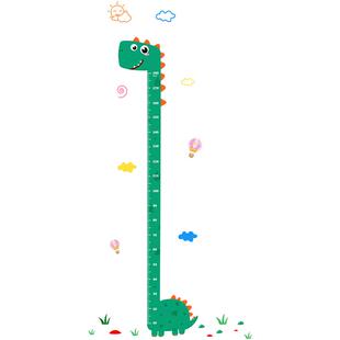 儿童房身高测量可记录宝宝身高墙贴客厅量身高尺可移除自粘墙贴纸