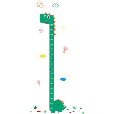 儿童房墙面装饰可记录宝宝身高量