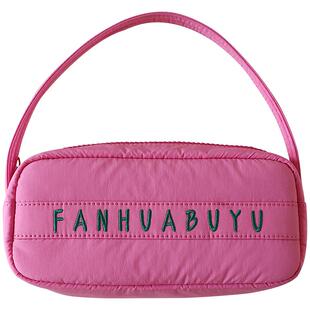 梵花不语原创新款手提包女学生手机包可爱小拎包小众设计感收纳包