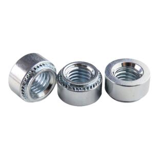 【包邮】碳钢压铆螺母 钣金螺帽 压卯花齿螺母S-M2/M3-M12