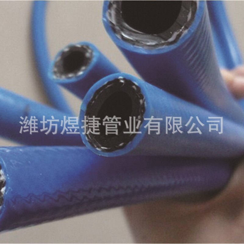 PVC塑料高压拉纹风炮管 内径32mm加厚耐压风镐管耐磨损抗老化软管